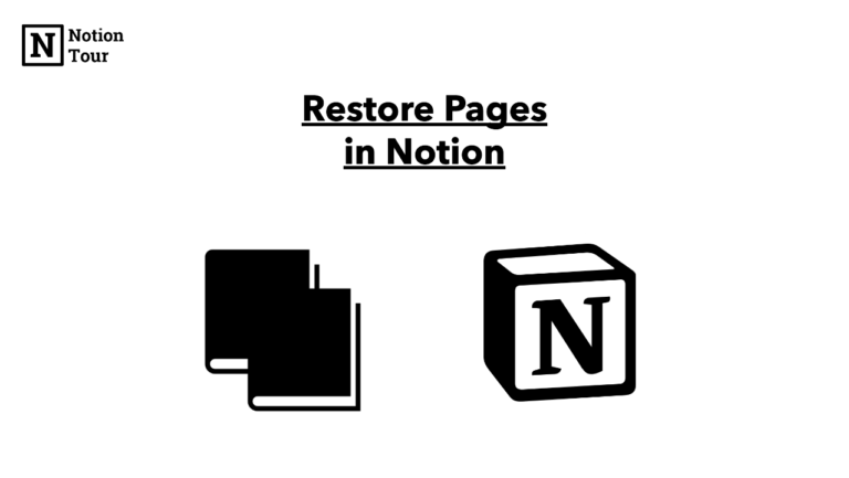 How to Restore Deleted Pages in Notion