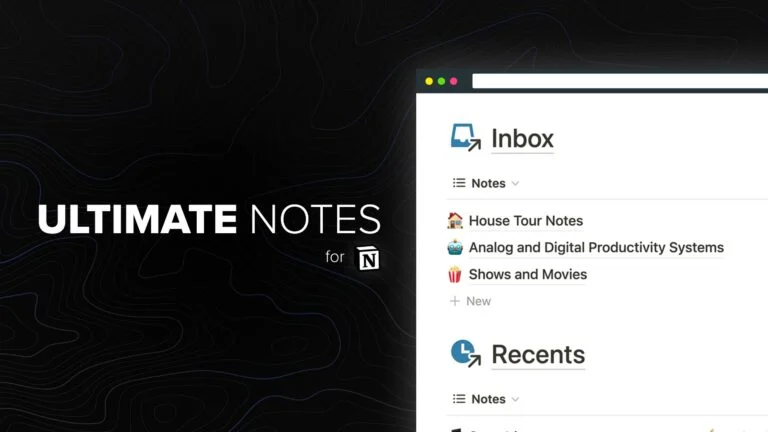 Ultimate Notes for Notion