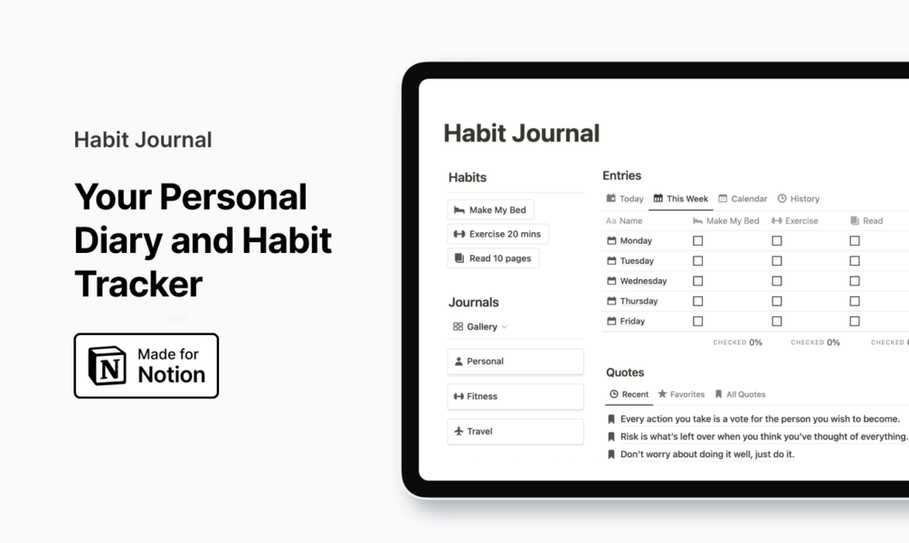 habit journal