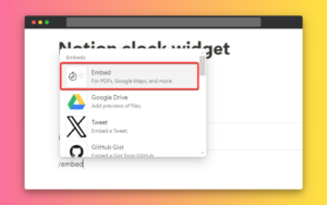 How To Add a Countdown Timer in Notion (With Free Widgets) - Notion Tour