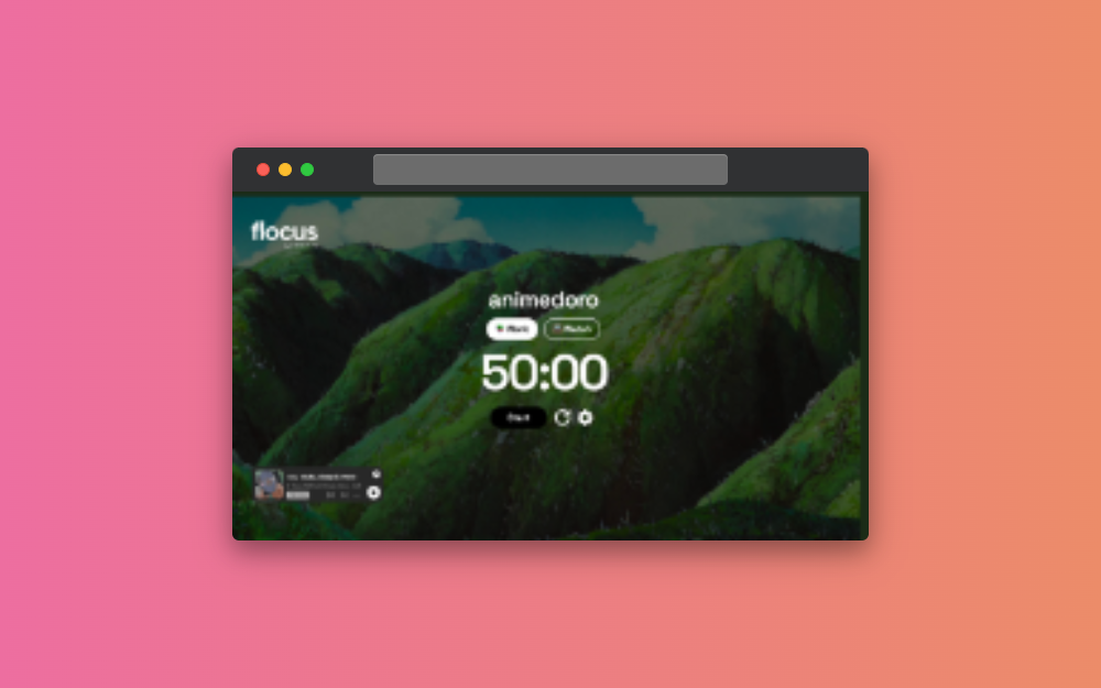 notion pomodoro widget