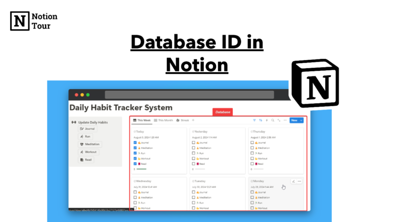 How to Find Database ID in Notion