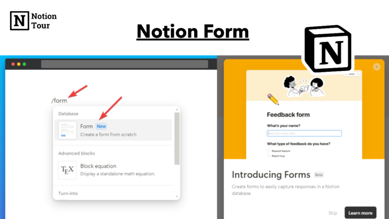 How to Use Notion Forms – Complete Guide