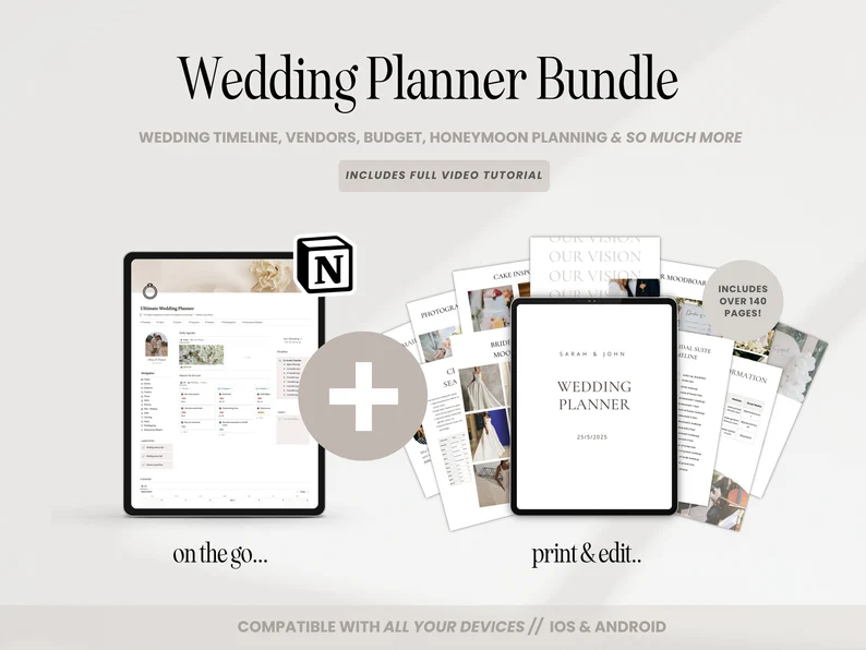 Best Notion Wedding Templates