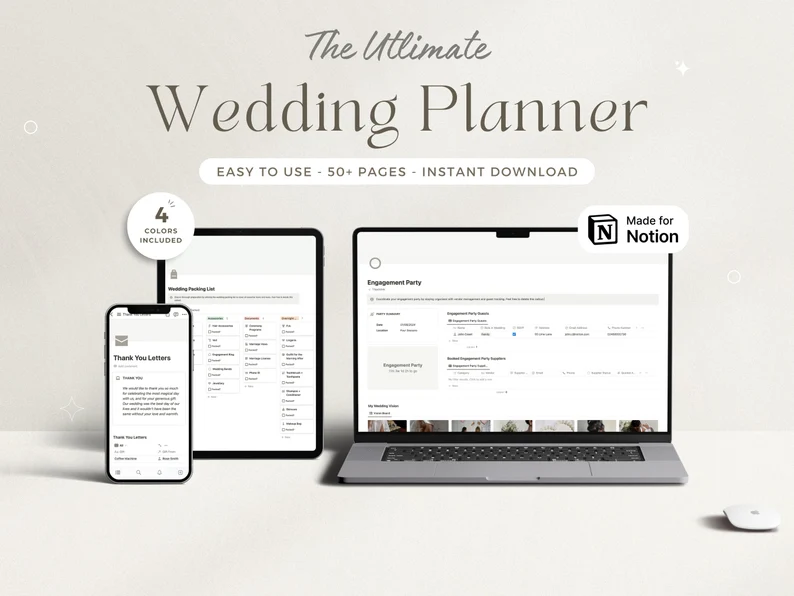 Best Notion Wedding Templates