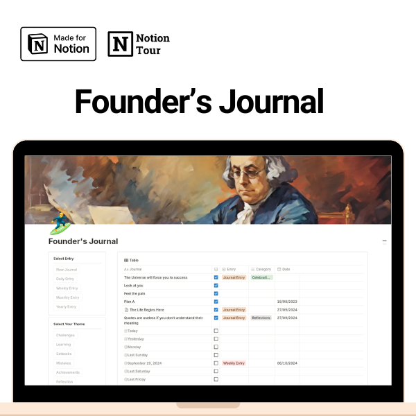 Founder’s Journal