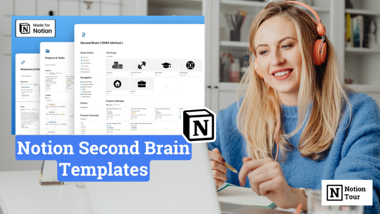 Notion Second Brain Templates