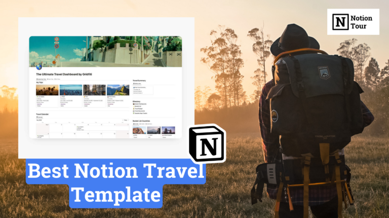 Best Notion Travel Template