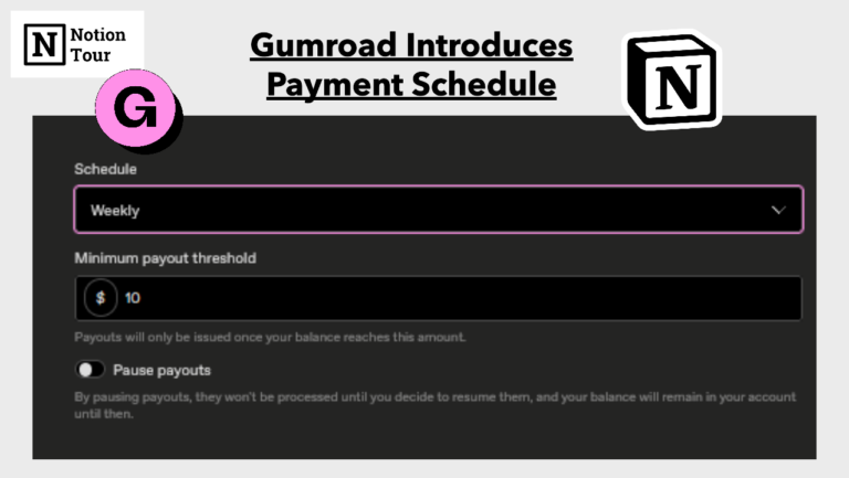 Gumroad Introduces Payment Schedule Weekly, Monthly & Quaterly