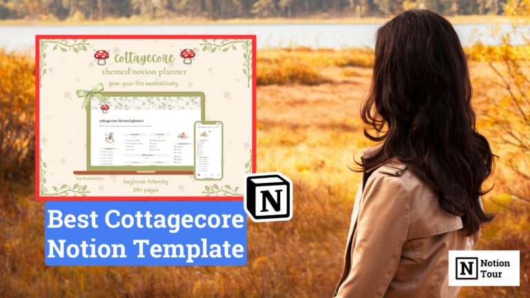 Best Cottagecore Notion Template