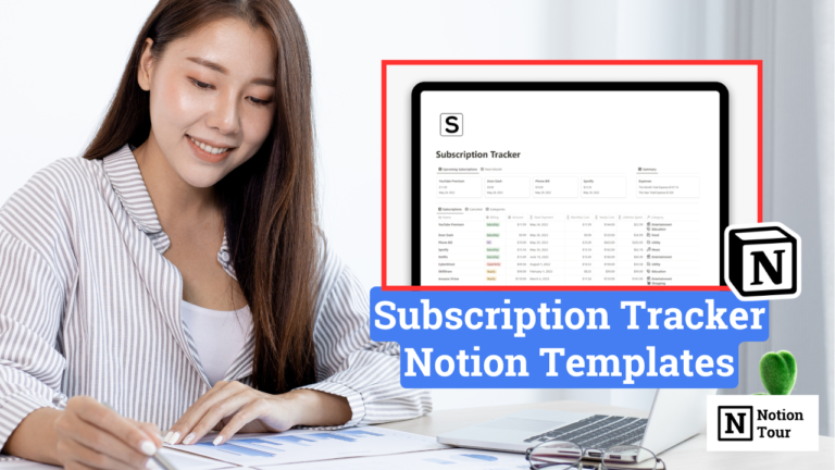 12 Best Subscription Tracker Notion Templates – Our Picks