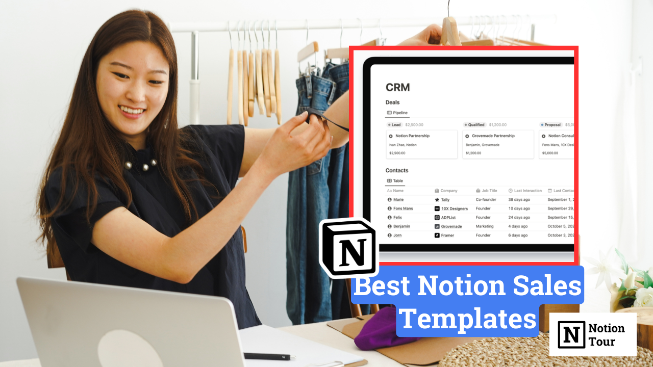 Best Notion Sales Templates