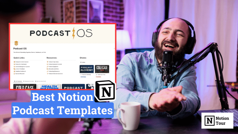 Best Notion Podcast Templates