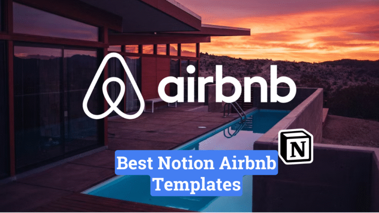 Best Notion Airbnb Templates