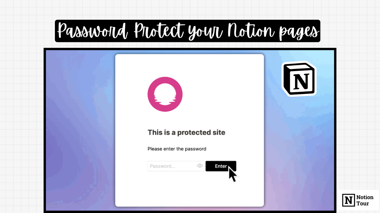 Password Protect your Notion pages