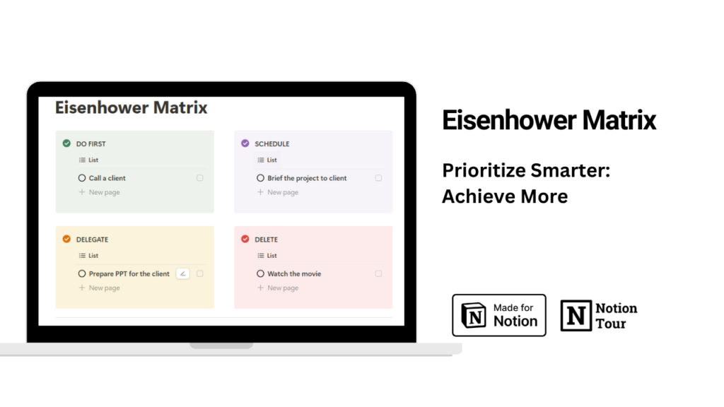 Eisenhower Matrix